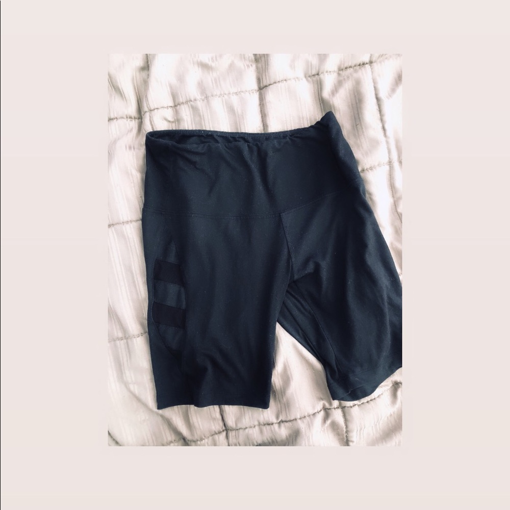 Cute black biker shorts